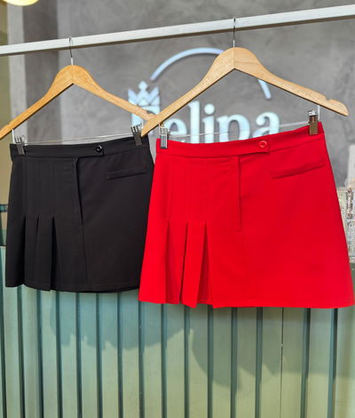 Pollera tableada 