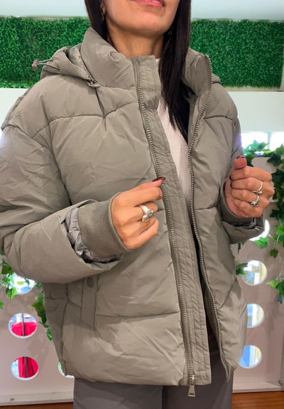 Campera inflada 