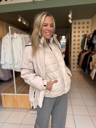 Campera 2 en 1 con piel YD