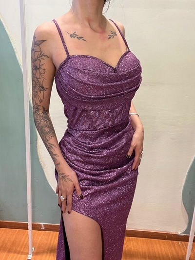 Vestido de glitter