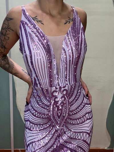 Vestido de lentejuelas #2002