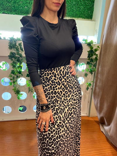 Pollera animal print MODELO 1