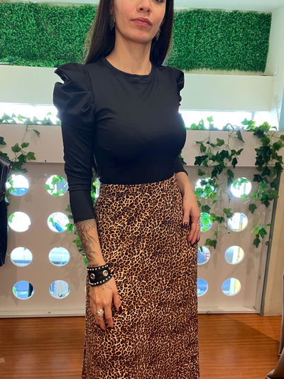 Pollera animal print MODELO 2
