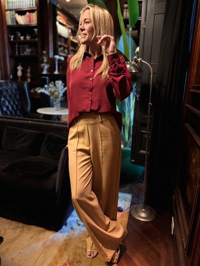Pantalon palazo 