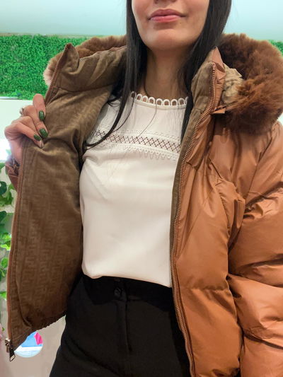 Campera engomada reversible 