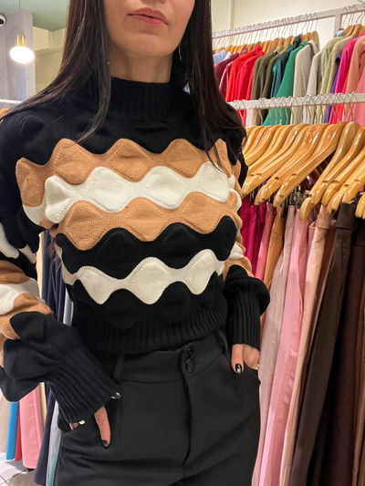 Sweter rombo 