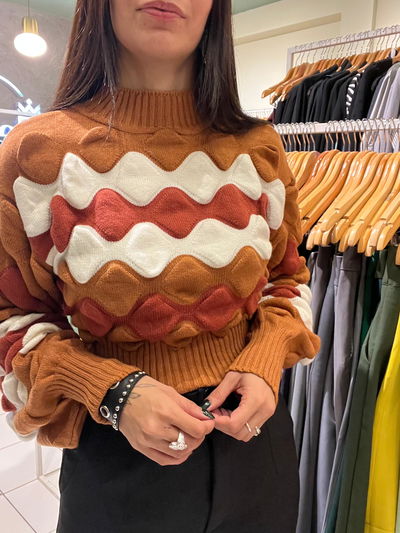 Sweter rombo 
