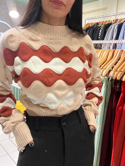 Sweter rombo 