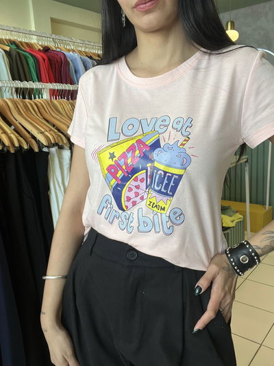 Remera estampada