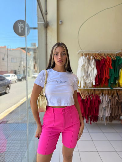 Remera crop day dreamer 