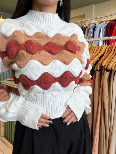 Sweter rombo 