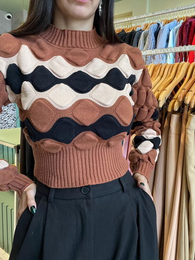 Sweter rombo 