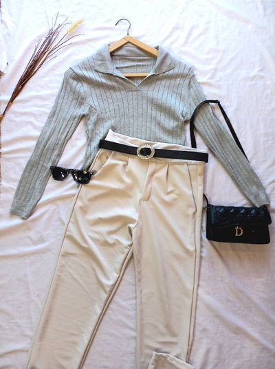 PANTALON SASTRERO NATURAL