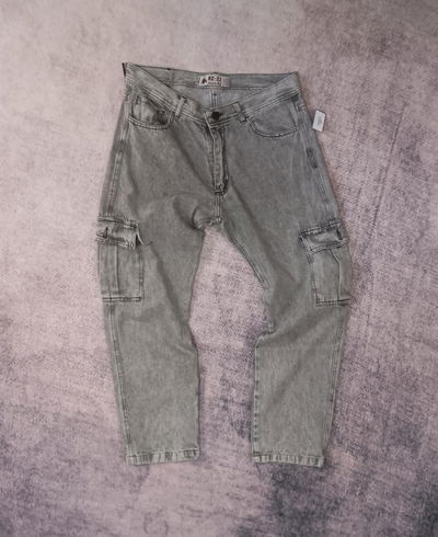 JEAN CARGO MOM LISO SOLID