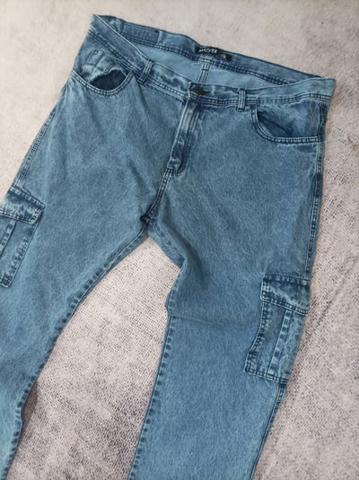 JEAN CARGO MOM LISO MOOD