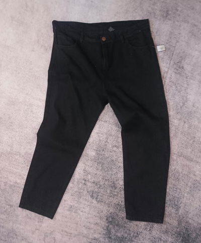 JEAN MOM BLACK