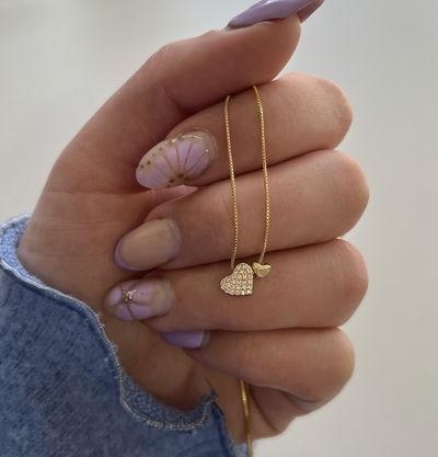 Cadena corazones 