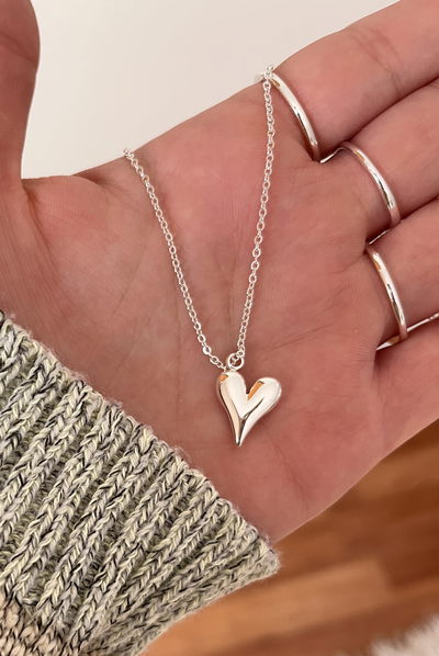 Cadena corazon inflado