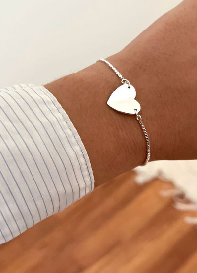 Pulsera Veneciana Corazon 