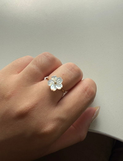 Anillo flor
