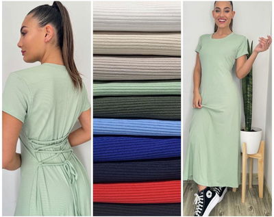 Vestido Corset manga corta