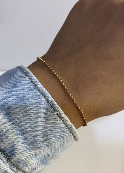 pulsera mini bolitas