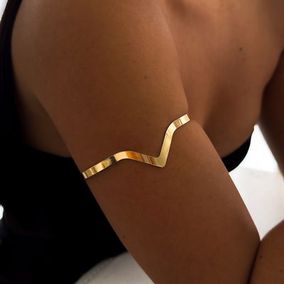 brazalete V gold