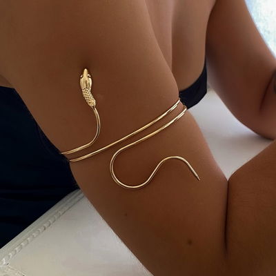 brazalete snake gold