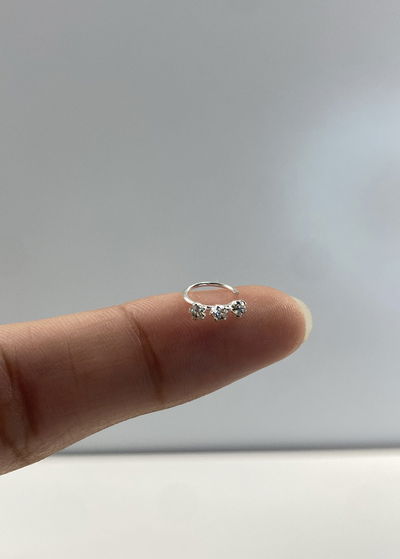 piercing cubic triple