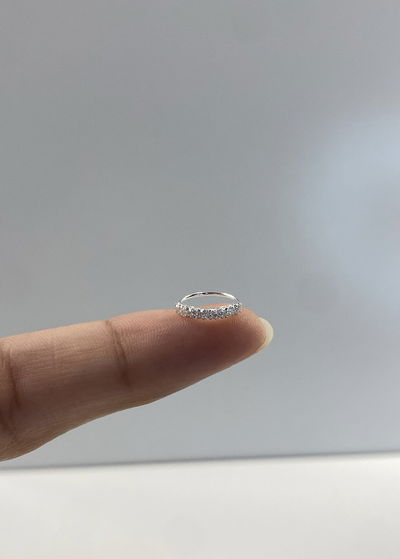 piercing multi zircon 10mm