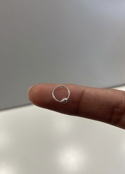piercing bolita 8mm