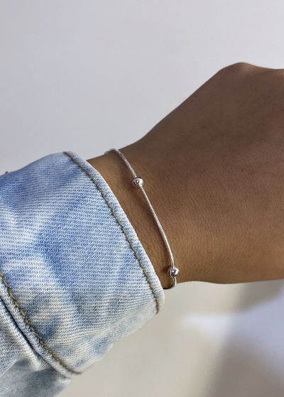 pulsera clapton bolitas