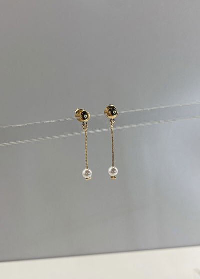 aros colgantitos pearl