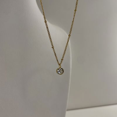 collar little shine white