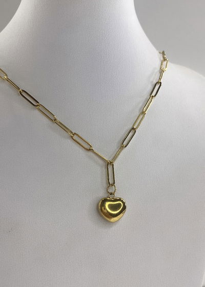 collar love chain gold