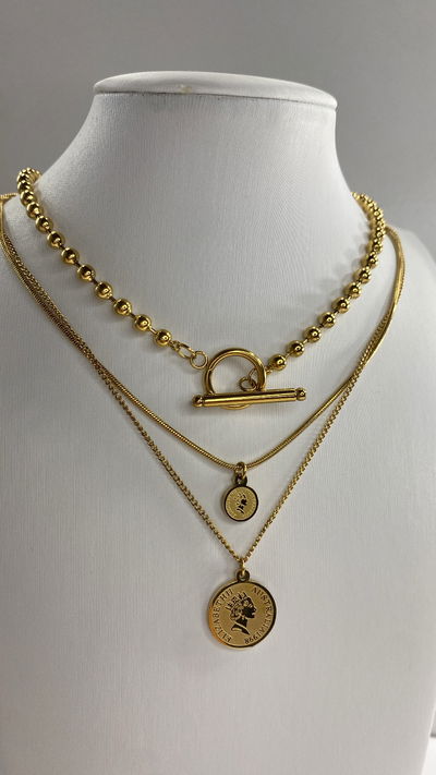 collar triple importado 