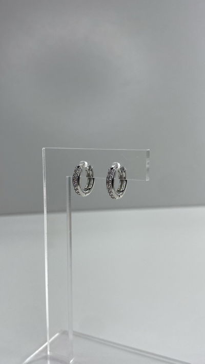 argollitas zirconias 11mm