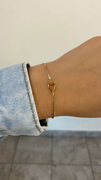 pulsera ajustable corazoncito
