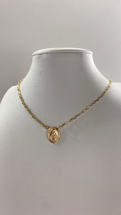 collar 40cm medalla milagrosa