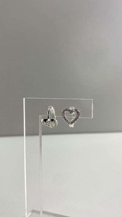 argollitas corazones micropave