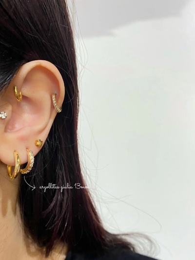 argollitas giulia 13mm