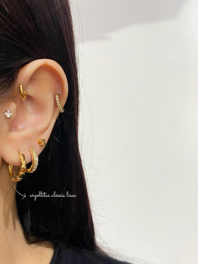 argolllitas alessia lisas 15mm