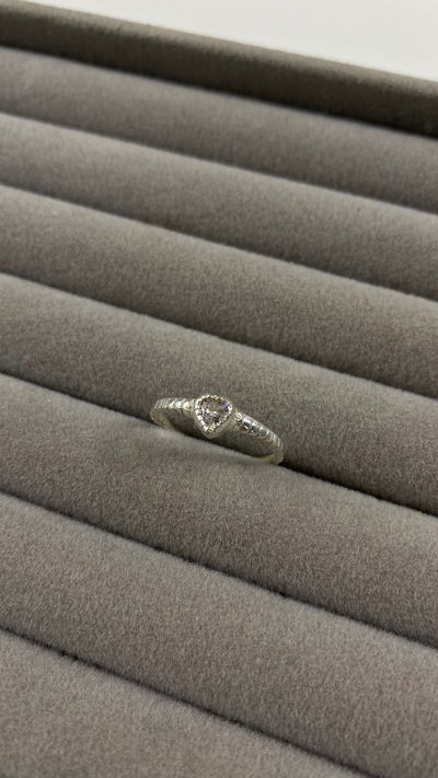 anillo de plata 925 talle 7