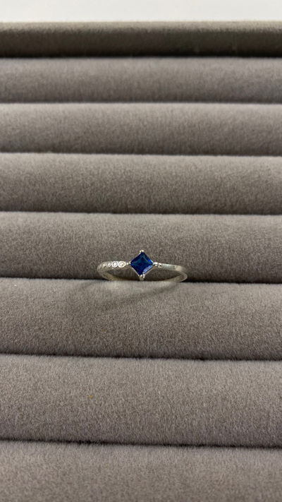 anillo de plata 925 talle 6