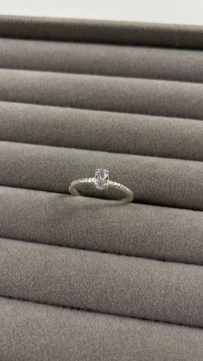 anillo plata 925 talle 7
