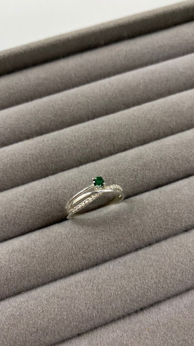 anillo de plata 925 talle 7