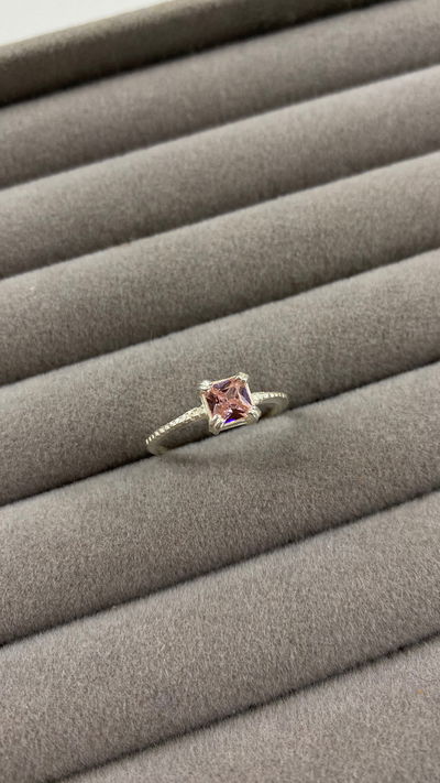 anillo de plata 925 talle 6