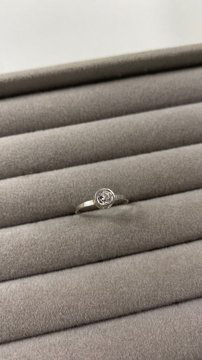 anillo de plata 925 talle 6