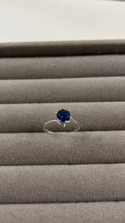 anillo de plata 925 talle 6