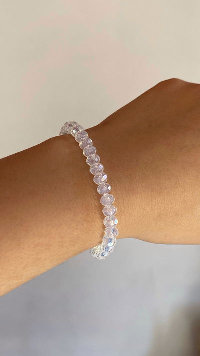 pulsera dona cristal 6mm
